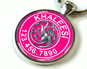 Pet tags Game of thrones targaryen Cute pet tag