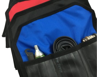 Toob Roll tool roll for road/fixed bike - upcycled innertubes