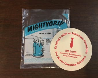 Vintage Lewtan Mighty Grip/Mightygrip Rubber Jar Opener Versatile Tool