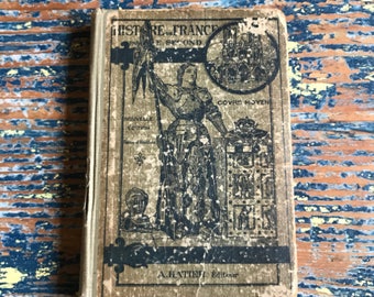 1920s French History Book - Histoire de France / Cours Moyen