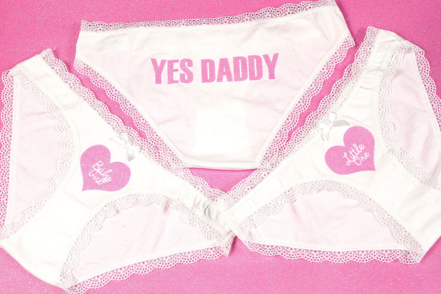Ddlg Panties Cute Personalised Yes Daddy Ddlg Lingerie With