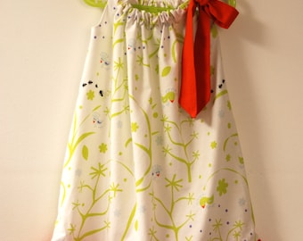 Dress gathered for 5-year-old girl