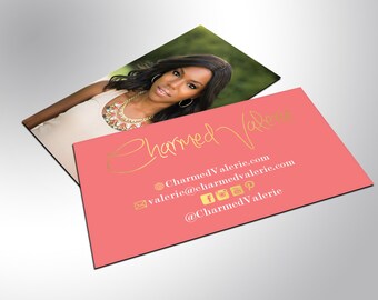 Gold Foil Business Cards, Unique