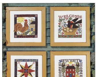 Welcome Home by Prairie Schooler Counted Cross Stitch Pattern/Chart