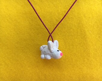 White Rabbit Necklace