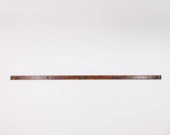 Vintage Stanley Yardstick With Brass Tips