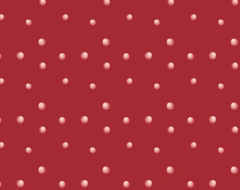 STOF Fabrics by Blank Quilting - Silent Christmas - Dot - Red