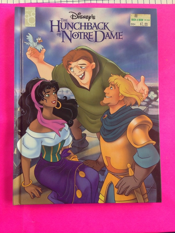 Hunchback Of Notre Dame Book Hard Cover 1996