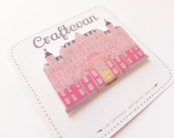 The Grand Budapest Hotel Brooch