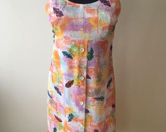 1960s dress, vintage slip dress