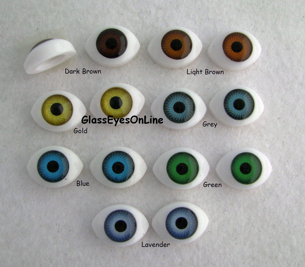 plastic doll eyes