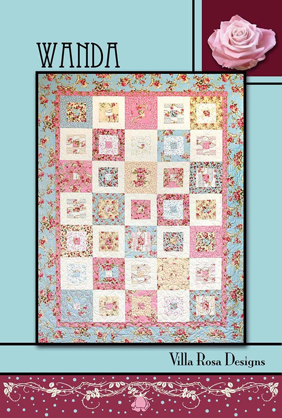 Wanda Quilt Pattern Villa Rosa Designs Jelly Roll Friendly