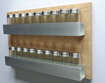 Wall spice rack | Etsy