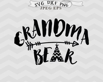 Download Mama Bear SVG Teepee Svg Arrow svg Mother SVG Mom SVG bear