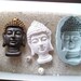 r gm for fimo wepam cast Buddha head silicone mold