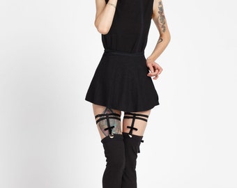 Simone Knee High Sock Garters 1/2 inch