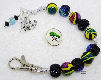 Golf Stroke Counter with Handmade Beads
