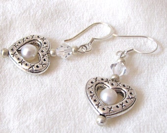 Fresh water pearl earrings