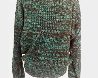 90's Marled Pullover Sweater