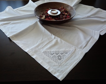 Hand made embroidered table cloth