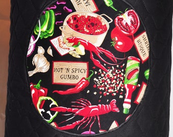 5 Gallon Water Bottle Cover - Cajun Theme