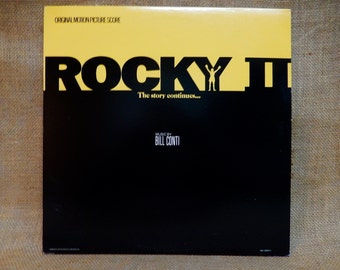 ROCKY II - Original Motion Picture Soundtrack - 1979 Vintage Vinyl Record Album