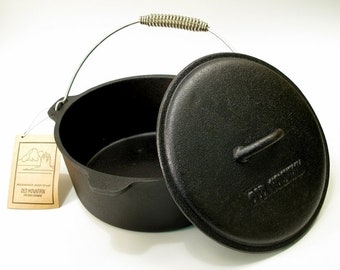 Old Mountain Cast Iron Pre-Seasoned Pot