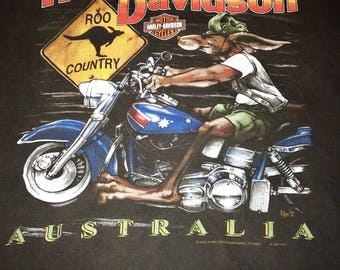 Vintage Harley Davidson Australia shirt