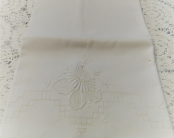 2 Candlewick Pillowcases some small brown spots