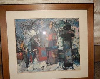 MID CENTURY ART Wall Hanging
