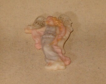 Vintage 1995 Seraphim Classics Roman Inc Isabel Angel Holding Dove 2.5" Brooch