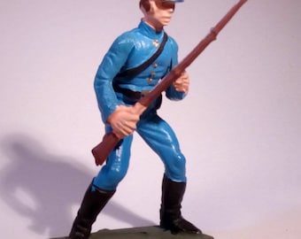 STARLUX - Civil war - Yankee soldier with rifle - Vintage - 70's
