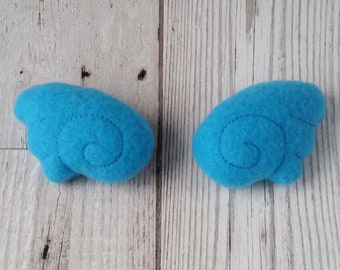 Angel Wing Plush Kawaii Hair Clips