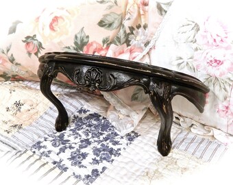 YOU PICK COLOR Shabby Distressed Ornate Bed Crown Wall Shelf French Country Baroque Fancy Cottage Chic Ready to Ship