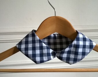 Col Claudine Vichy bleu