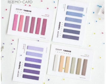 Colorful Sticky Tabs Bookmarks Sticky Notes School Supply
