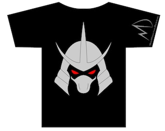 TMNT Teenage Mutant Ninja Turtles Shredder METALLIC T-shirt