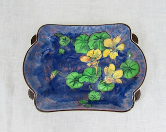 Royal Doulton Nasturtium Pattern Tray - 9.25" x 6.375 - Scarce piece 1950s