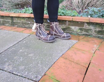 George Cox Patchwork Boots