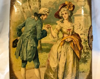 Antique Victorian photo album