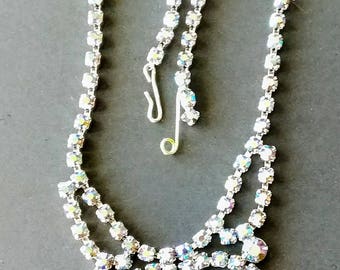 Gorgeous Vintage Rhinestone Necklace