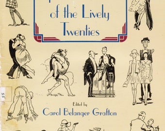 1001 Spot Illustrations of the Lively Twenties Graphic Art Clips Illustrations