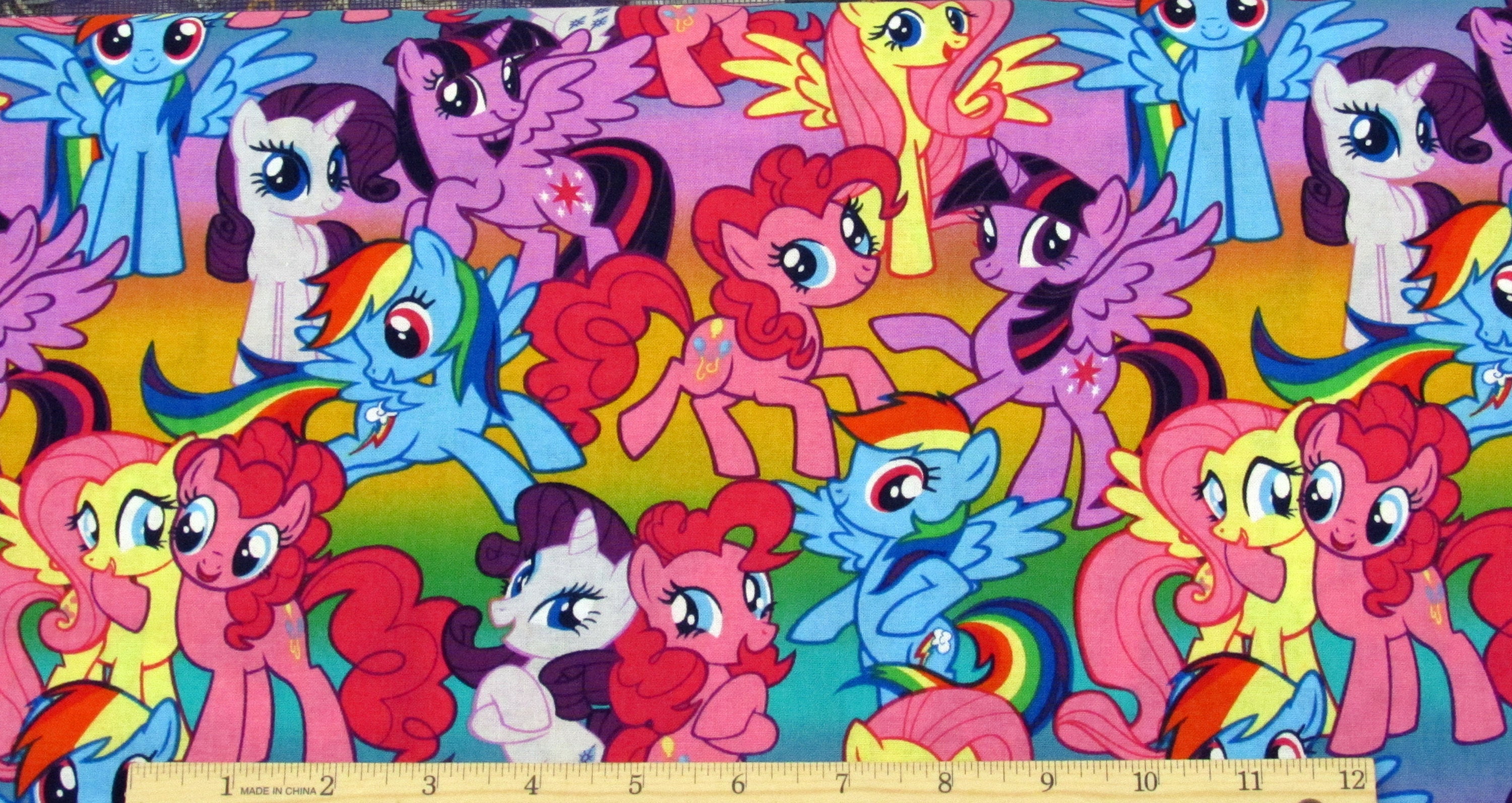 My Little Pony Fabric MLP Fabric Packed Ponies From Springs Creative