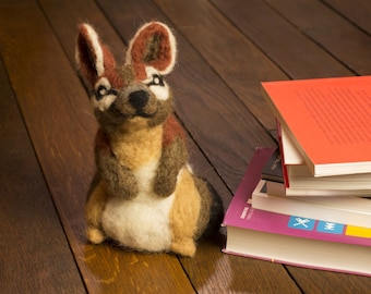 Numbat, Australian Animal, Needle Felted Soft Sculpture