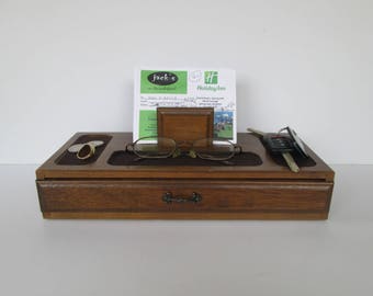 Mens Dresser Valet Jewelry Box