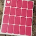 Heart Stencils / Decals Nail Vinyls