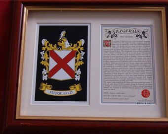 Irish Family Coat of Arms / Crest