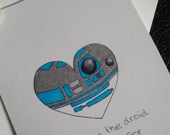 Star Wars Valentines Love Card