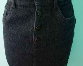 Lee Denim High Waist Skirt