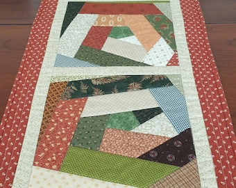 Crazy Quilt Table Runner